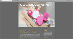 Desktop Screenshot of colilillopaper.blogspot.com