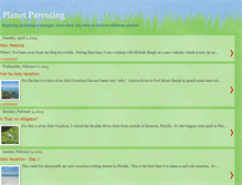 Tablet Screenshot of planetparenting.blogspot.com