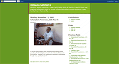 Desktop Screenshot of dhyanasandhya.blogspot.com