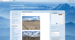 Desktop Screenshot of olympus-online.blogspot.com