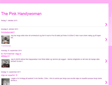 Tablet Screenshot of pinkhandywoman.blogspot.com