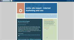Desktop Screenshot of nichesiteexpert.blogspot.com