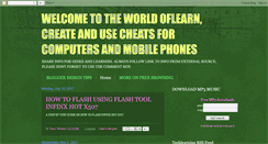 Desktop Screenshot of mycheats4u.blogspot.com