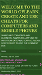 Mobile Screenshot of mycheats4u.blogspot.com