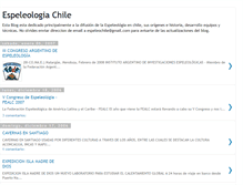 Tablet Screenshot of espeleologiachile.blogspot.com