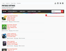 Tablet Screenshot of portablessoftware.blogspot.com