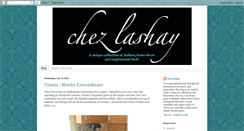Desktop Screenshot of chezlashay.blogspot.com
