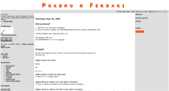 Desktop Screenshot of ferrarinferrari.blogspot.com