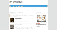 Desktop Screenshot of kopi-luwakbandung.blogspot.com