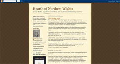 Desktop Screenshot of hearthofnorthernwights.blogspot.com