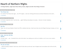 Tablet Screenshot of hearthofnorthernwights.blogspot.com