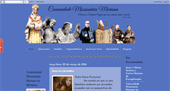 Desktop Screenshot of comunidademissionariamariana.blogspot.com