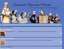 Tablet Screenshot of comunidademissionariamariana.blogspot.com