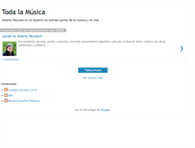 Tablet Screenshot of coltodalamusica.blogspot.com