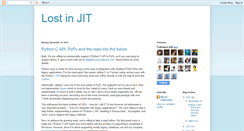 Desktop Screenshot of lostinjit.blogspot.com