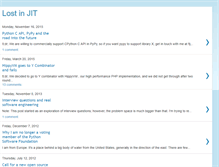 Tablet Screenshot of lostinjit.blogspot.com