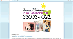 Desktop Screenshot of brandiwilliamsonphotography.blogspot.com