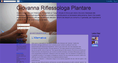 Desktop Screenshot of giovannariflessologa.blogspot.com