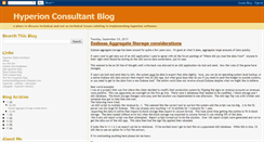 Desktop Screenshot of hyperionconsultant.blogspot.com