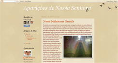 Desktop Screenshot of amoranossasenhora.blogspot.com