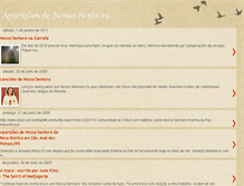 Tablet Screenshot of amoranossasenhora.blogspot.com