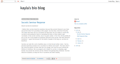 Desktop Screenshot of kaylasbioblog.blogspot.com