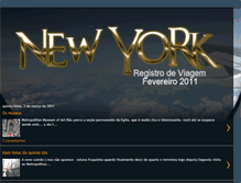 Tablet Screenshot of diariodeviagemnyc.blogspot.com