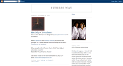 Desktop Screenshot of fitnessway.blogspot.com