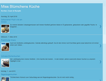 Tablet Screenshot of missbluemchenskitchen.blogspot.com