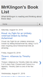 Mobile Screenshot of mrklingon.blogspot.com