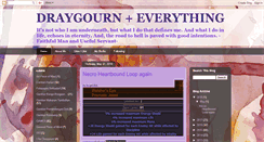 Desktop Screenshot of draygourn.blogspot.com