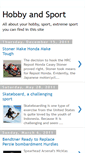 Mobile Screenshot of hobbyandsports.blogspot.com