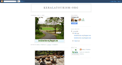 Desktop Screenshot of keralatourism-org.blogspot.com