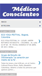 Mobile Screenshot of medicosconscientes.blogspot.com