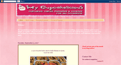 Desktop Screenshot of mycupcakelicious.blogspot.com