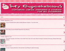 Tablet Screenshot of mycupcakelicious.blogspot.com