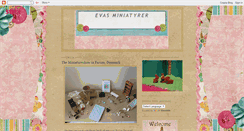 Desktop Screenshot of evasminiatyrer.blogspot.com