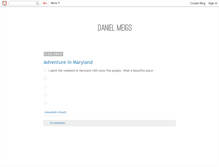 Tablet Screenshot of danielmeigs.blogspot.com