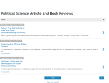 Tablet Screenshot of politicalsciencearticleandbookreviews.blogspot.com