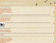 Tablet Screenshot of doctoradoliderazgoeducativo.blogspot.com