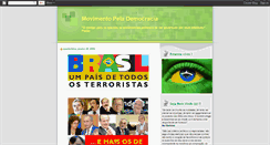 Desktop Screenshot of movimentopelademocracia-grandevaia.blogspot.com