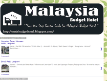 Tablet Screenshot of msiabudgethotel.blogspot.com