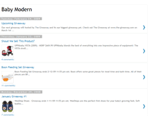 Tablet Screenshot of mybabymodern.blogspot.com