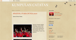 Desktop Screenshot of catatan-minor.blogspot.com