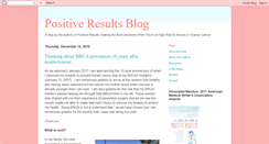 Desktop Screenshot of positiveresultsthebook.blogspot.com
