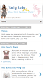 Mobile Screenshot of lalylulu-plus.blogspot.com