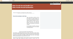 Desktop Screenshot of malefemalesexualhealth.blogspot.com