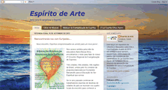 Desktop Screenshot of espiritodearte.blogspot.com