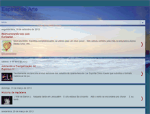 Tablet Screenshot of espiritodearte.blogspot.com