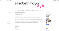 Desktop Screenshot of elizabethhaydnstyle.blogspot.com